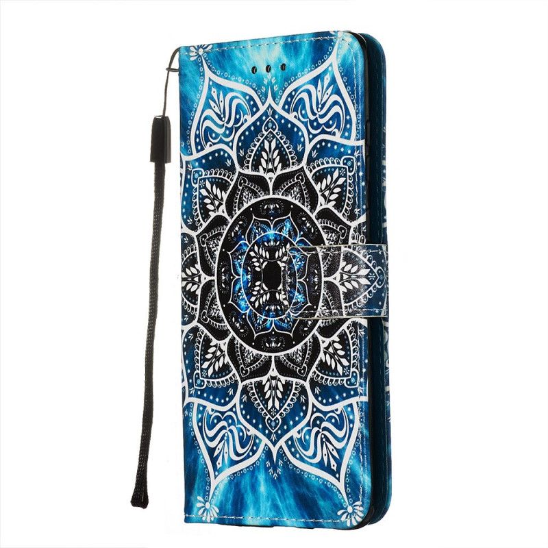 Lærdeksel Folio Deksel Samsung Galaxy S20 Plus / S20 Plus 5G Mandala På Himmelen