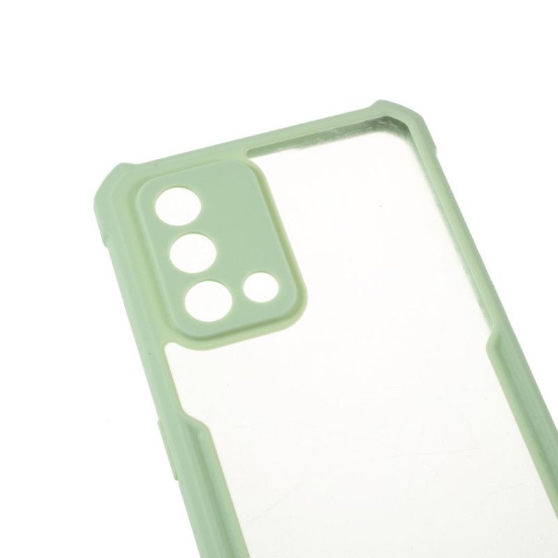 Deksel Oppo A74 4g Hybrid Med Farget Ledning