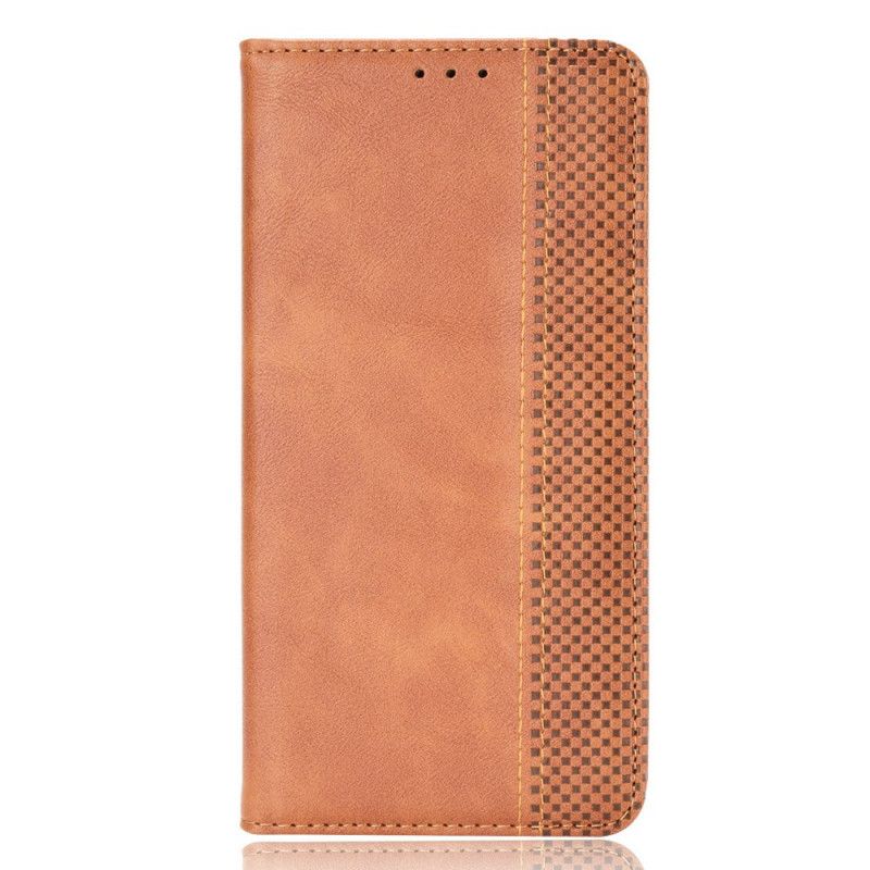 Folio Deksel Oppo A74 4g Stilisert Vintage Skinneffekt
