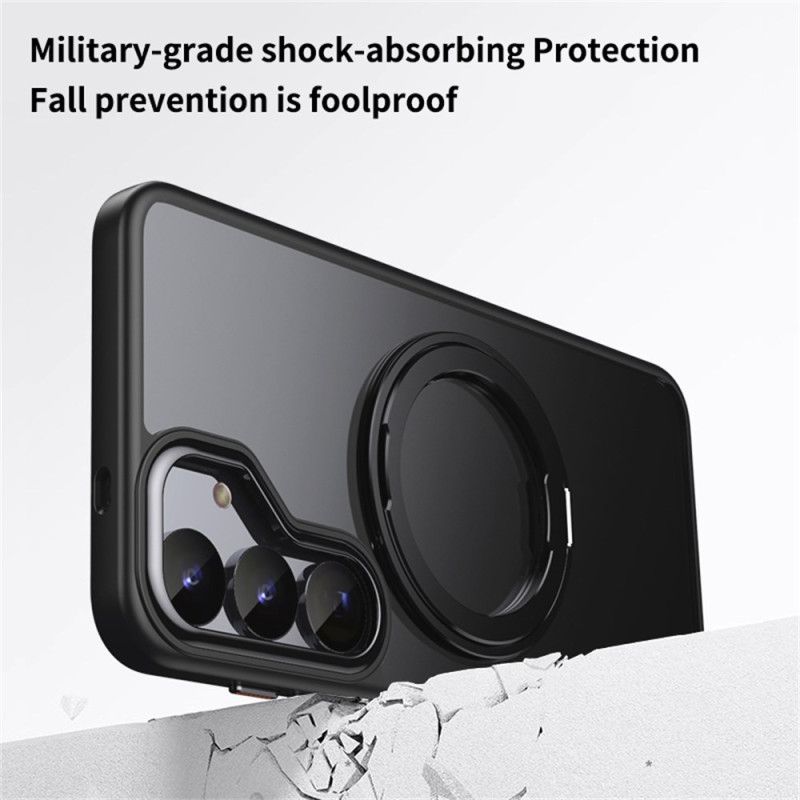 Deksel Samsung Galaxy S25 5g Magsafe-kompatibel Enkel Med Stativ