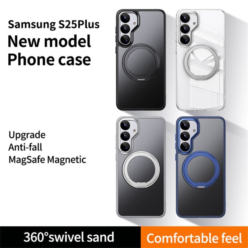 Deksel Samsung Galaxy S25 5g Magsafe-kompatibel Enkel Med Stativ
