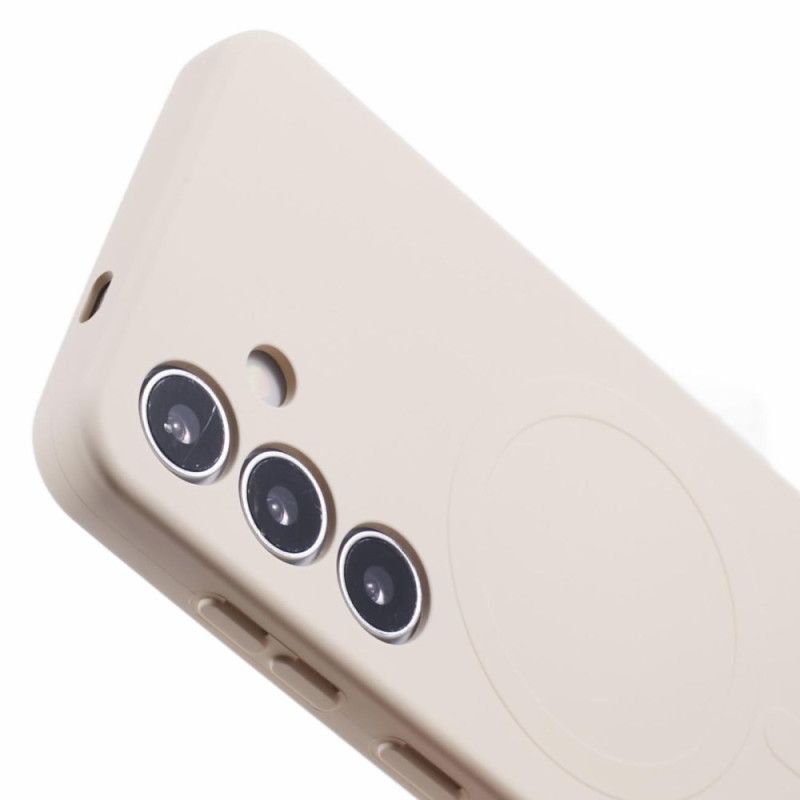 Deksel Samsung Galaxy S25 5g Magsafe-kompatibel Silikon Beskyttelse Deksel