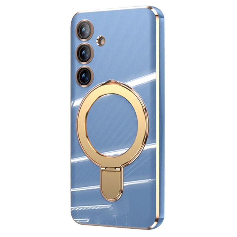 Deksel Samsung Galaxy S25 5g Mobildeksel Magsafe-kompatibelt Stativ