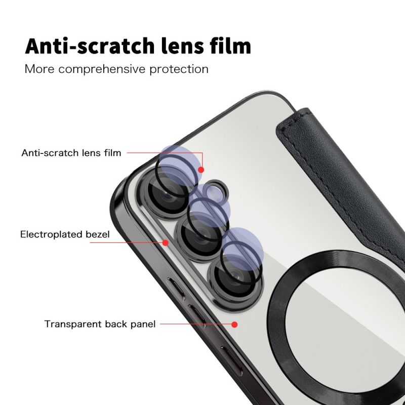 Deksel Samsung Galaxy S25 5g Vattert Kompatibel Med Magsafe