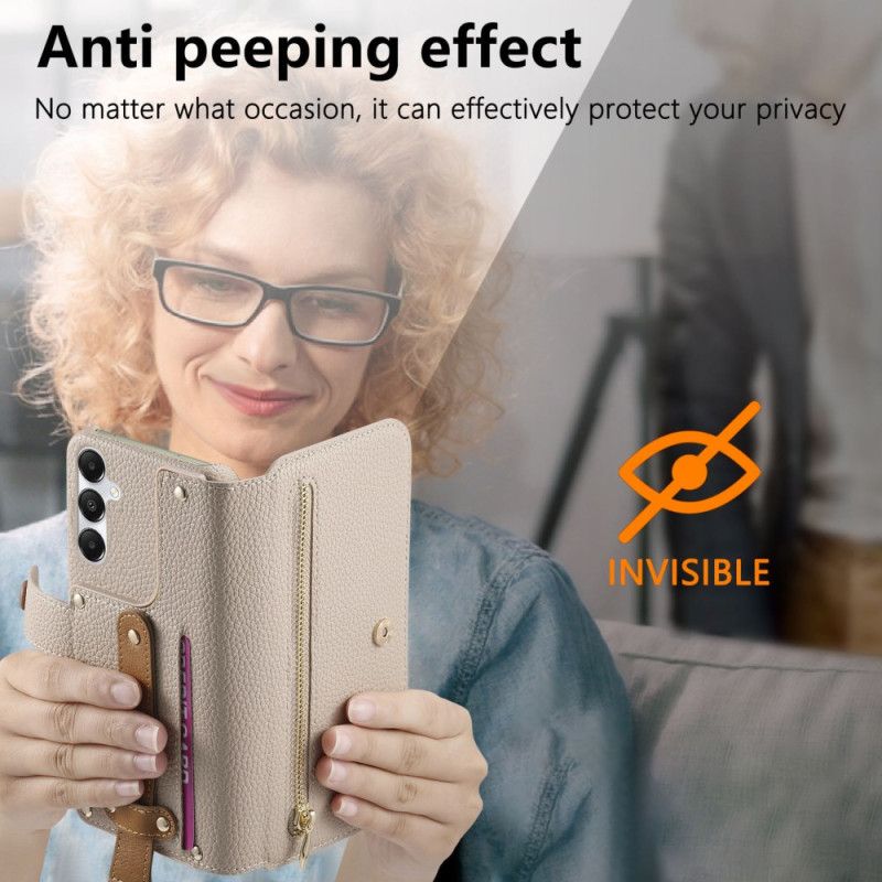 Folio Deksel Samsung Galaxy S25 5g Rfid-blokkering I Kunstskinn