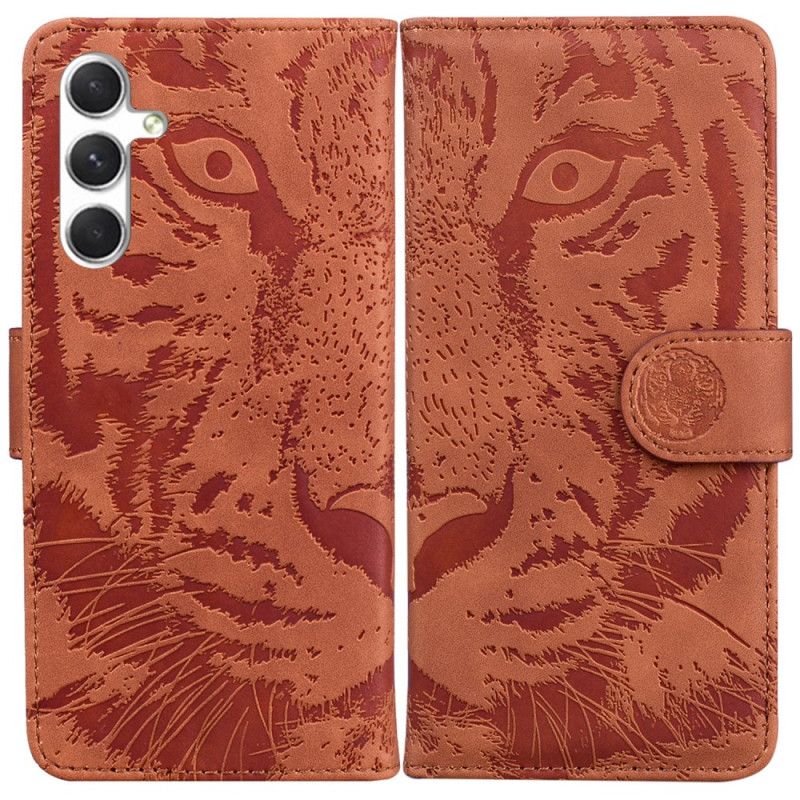 Folio Deksel Samsung Galaxy S25 5g Tigertrykk Beskyttelse Deksel