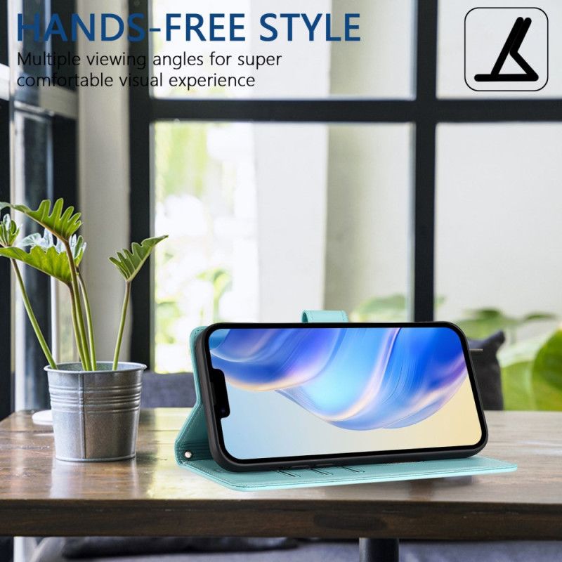 Folio Deksel Til Samsung Galaxy S25 5g Bikakemønster