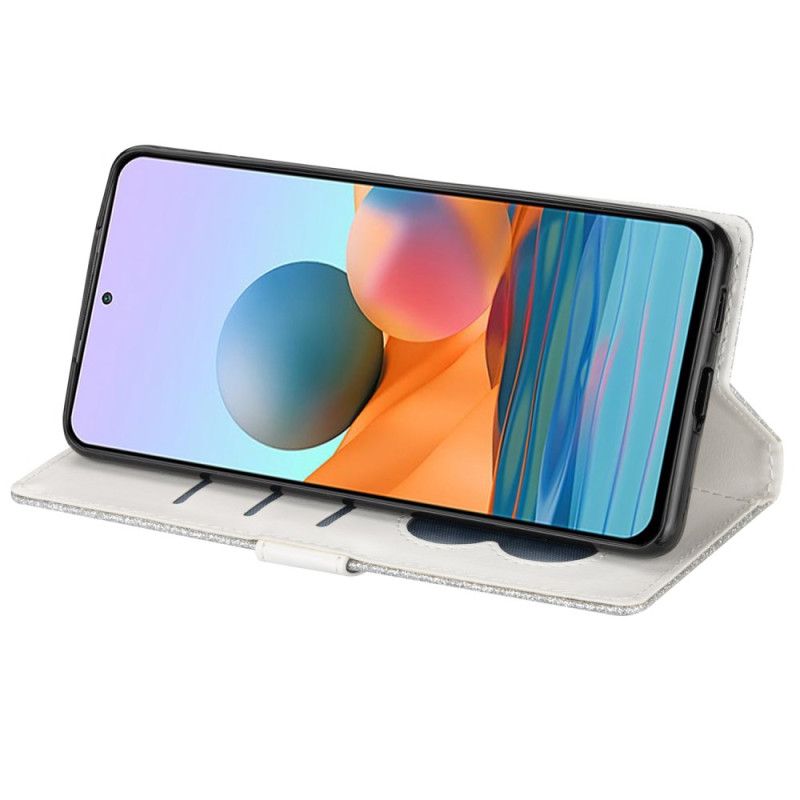 Folio Deksel Til Samsung Galaxy S25 5g Myntpung Med Paljetter