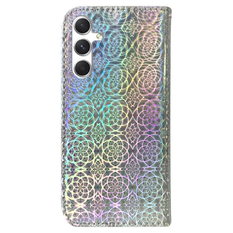 Lærdeksel Folio Deksel Samsung Galaxy S25 5g Disco-stil