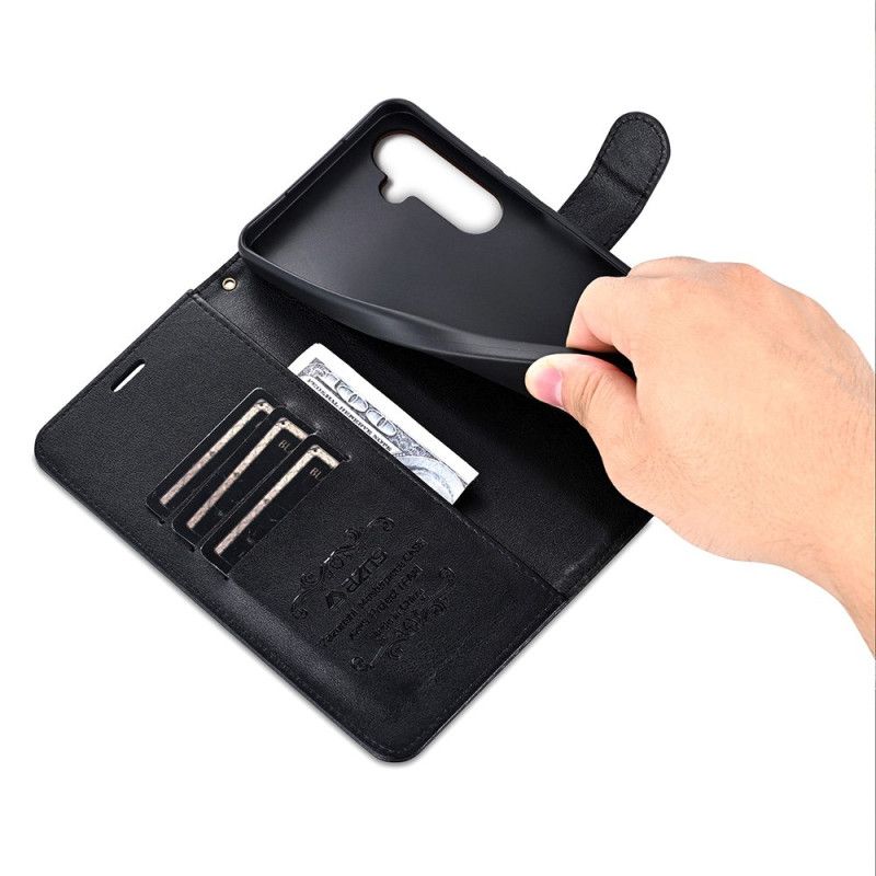 Lærdeksel Folio Deksel Samsung Galaxy S25 5g Mobildeksel Azns