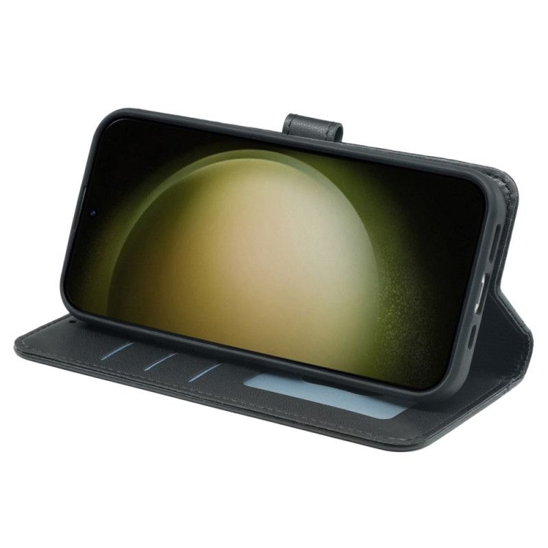 Lærdeksel Folio Deksel Samsung Galaxy S25 5g Vintage-stil