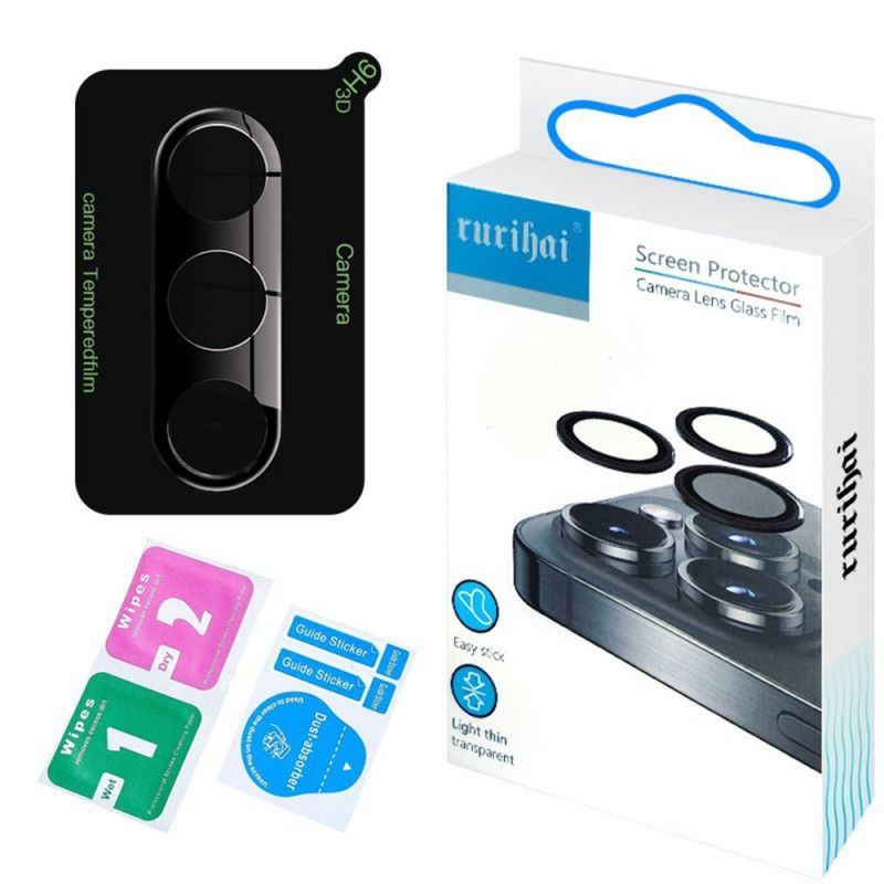 Linsebeskytter I Herdet Glass Til Samsung Galaxy S25 5g (svart Versjon)