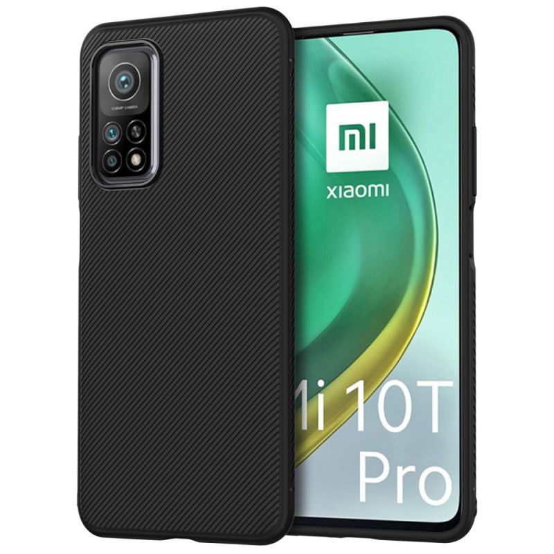 Deksel for Xiaomi Mi 10T / 10T Pro Svart Jazzserie Twill