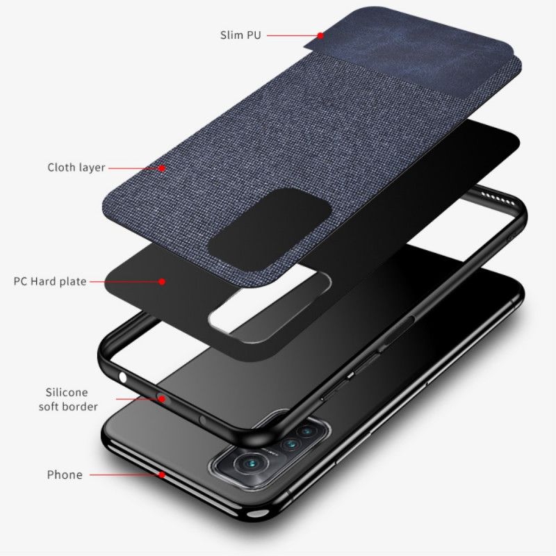 Deksel Xiaomi Mi 10T / 10T Pro Svart Kunststoff Lærbit