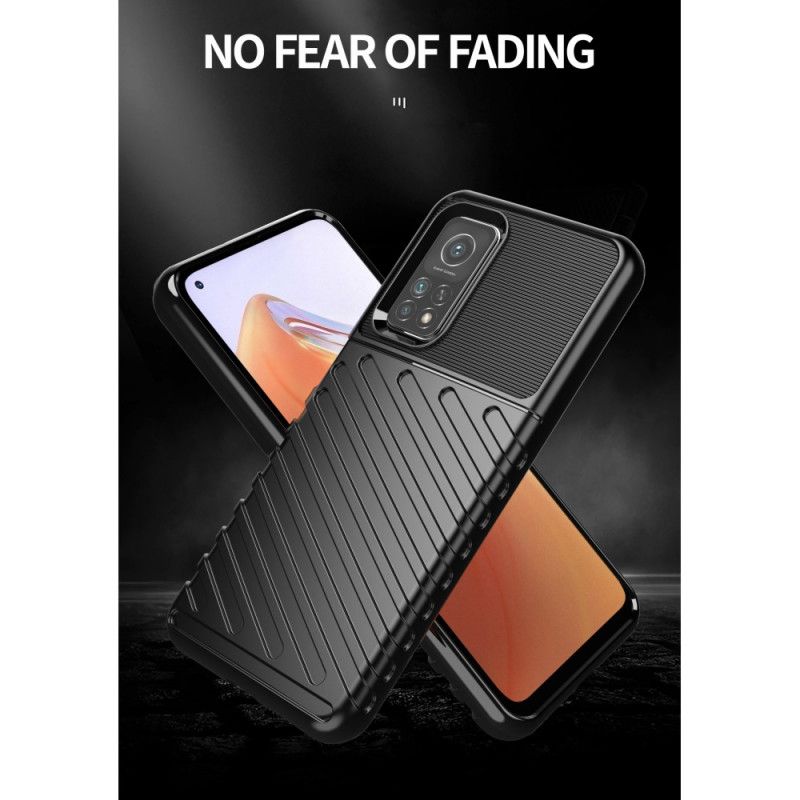 Deksel Xiaomi Mi 10T / 10T Pro Svart Tordenserie Anti-fall