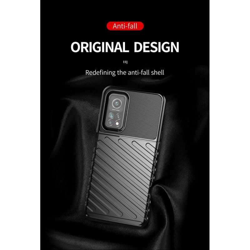 Deksel Xiaomi Mi 10T / 10T Pro Svart Tordenserie Anti-fall