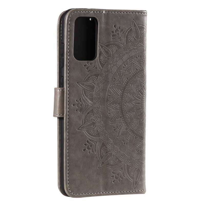 Folio Deksel for Xiaomi Mi 10T / 10T Pro Grå Solmandala