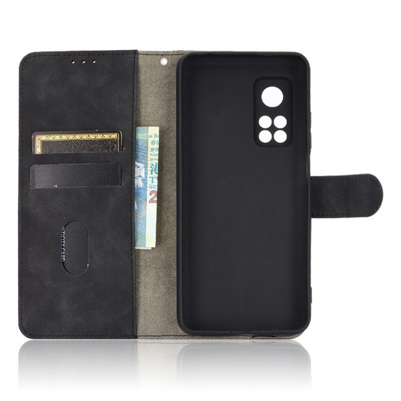 Folio Deksel Xiaomi Mi 10T / 10T Pro Svart Hudkontakt