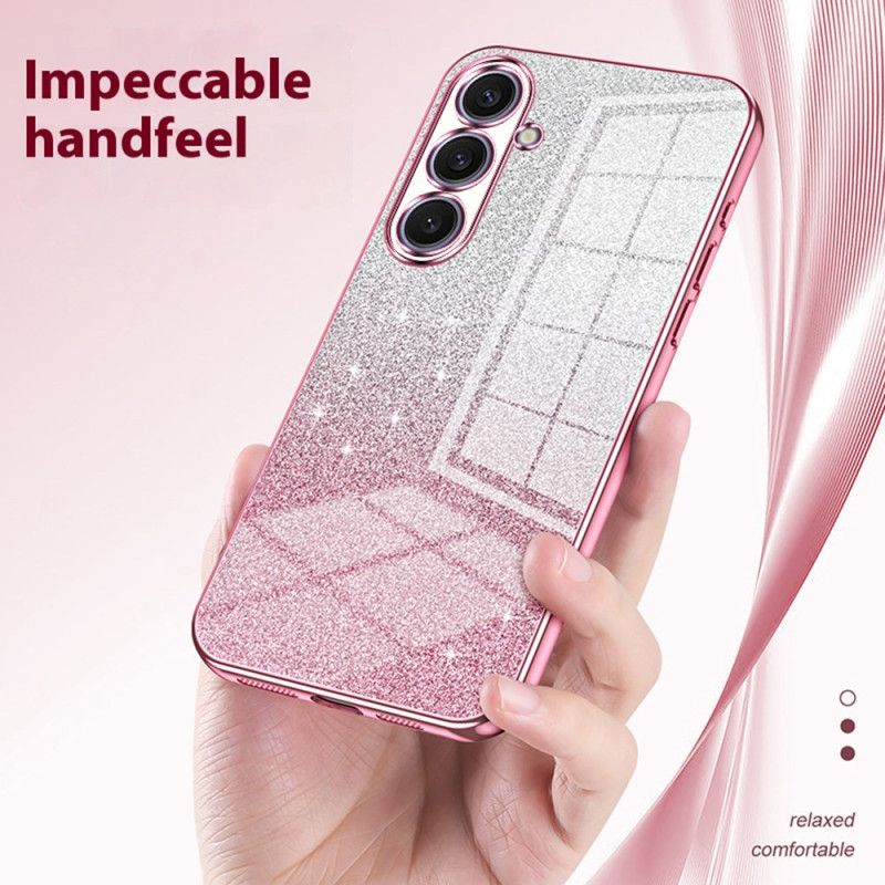 Deksel Samsung Galaxy S25 Plus 5g Glitterbakside Beskyttelse Deksel