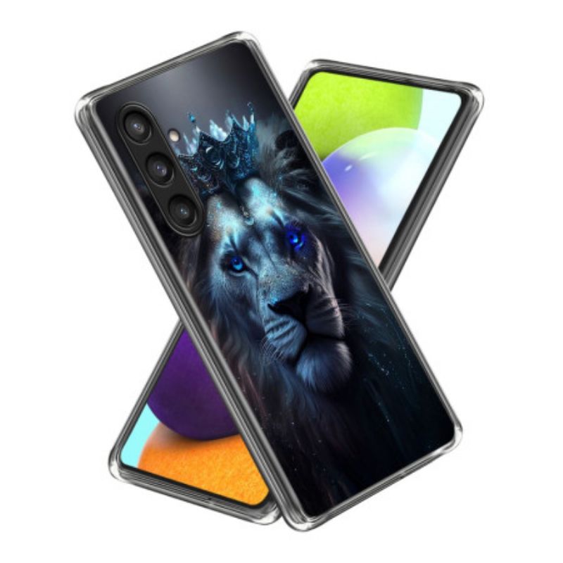 Deksel Samsung Galaxy S25 Plus 5g Mobildeksel Blå Løve