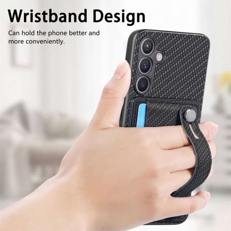 Deksel Samsung Galaxy S25 Plus 5g Mobildeksel Stropp Og Kortholder