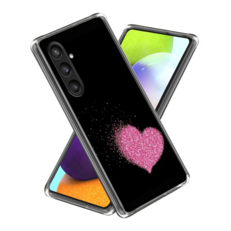 Deksel Samsung Galaxy S25 Plus 5g Rosa Hjerte Beskyttelse Deksel