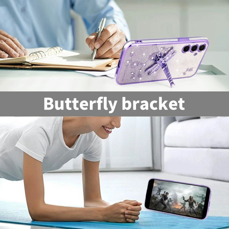 Deksel Til Samsung Galaxy S25 Plus 5g Dragonfly Kadem-feste