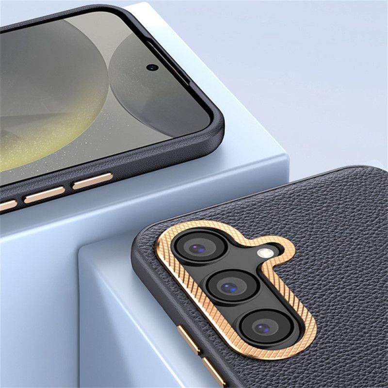 Deksel Til Samsung Galaxy S25 Plus 5g Teksturert Kunstskinn