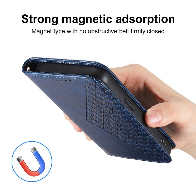 Folio Deksel Lær Samsung Galaxy S25 Plus 5g Kalveskinnstekstur