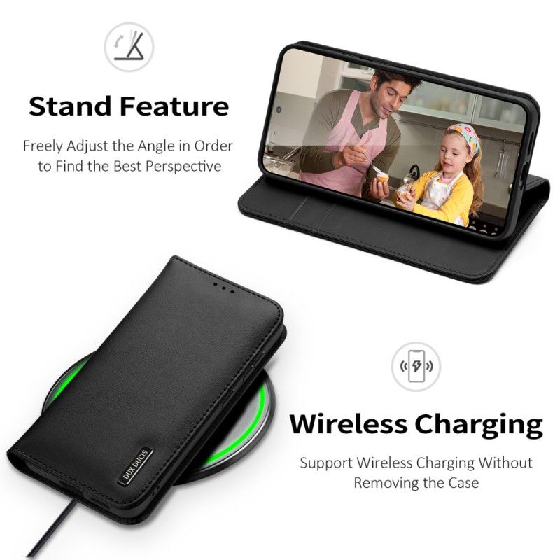 Folio Deksel Samsung Galaxy S25 Plus 5g Hivo-serien Dux Ducis Beskyttelse Deksel