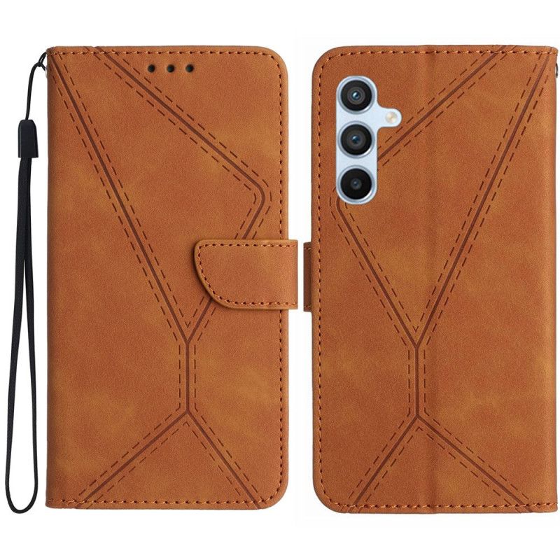 Folio Deksel Samsung Galaxy S25 Plus 5g Linjer Og Striper