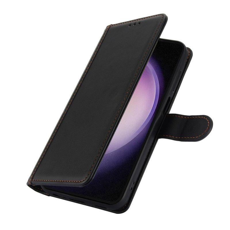 Folio Deksel Samsung Galaxy S25 Plus 5g Skinnstil Med Stropp