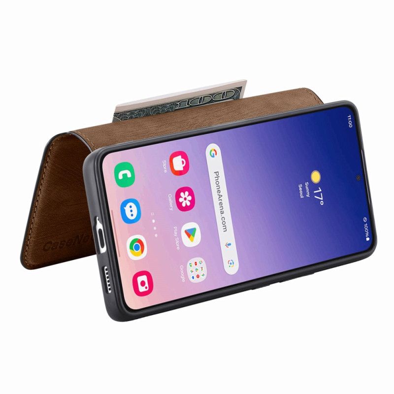 Lærdeksel Folio Deksel Samsung Galaxy S25 Plus 5g Caseneo