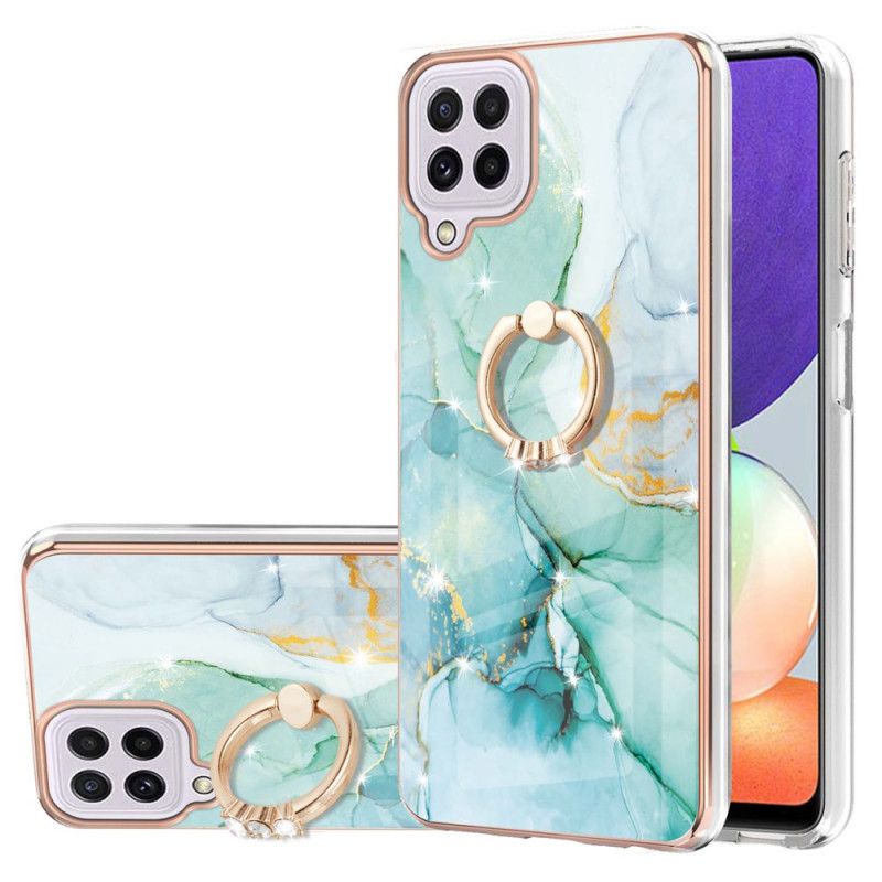 Deksel Samsung Galaxy M32 Marmor Med Støttering