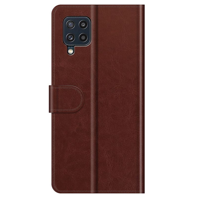 Folio Deksel Samsung Galaxy M32 Klassisk Skinneffekt