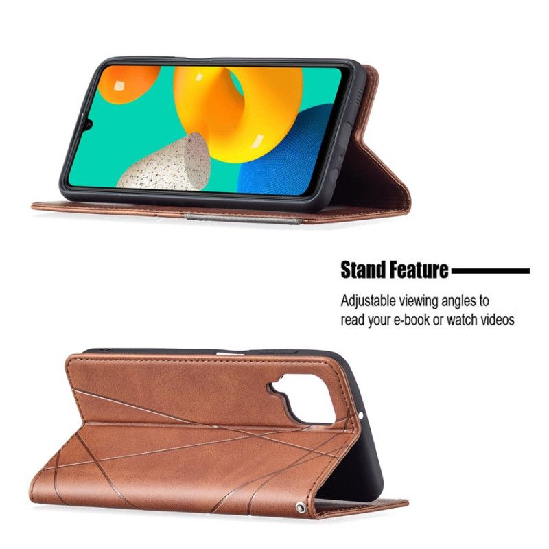 Folio Deksel Til Samsung Galaxy M32 Artist Style