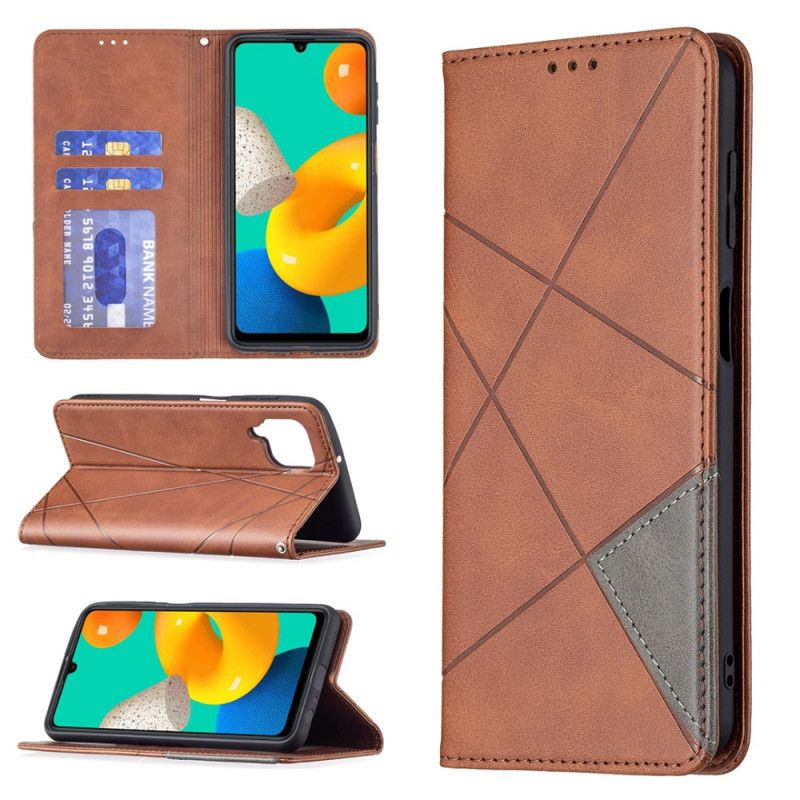 Folio Deksel Til Samsung Galaxy M32 Artist Style