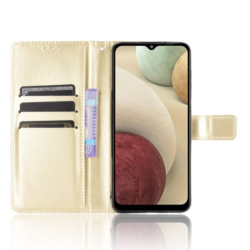 Lærdeksel Folio Deksel Samsung Galaxy M32 Prangende Kunstskinn