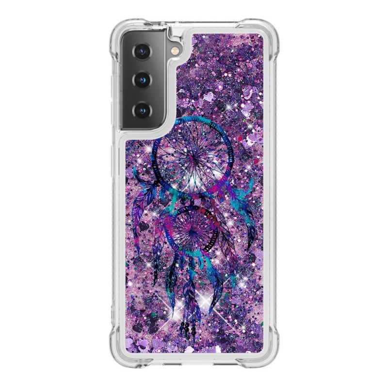 Deksel Samsung Galaxy S21 Plus 5G Glitter Dreamcatcher Beskyttelse