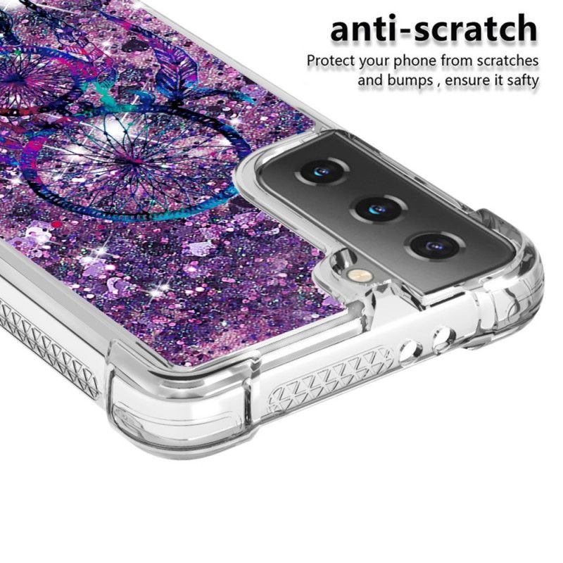 Deksel Samsung Galaxy S21 Plus 5G Glitter Dreamcatcher Beskyttelse