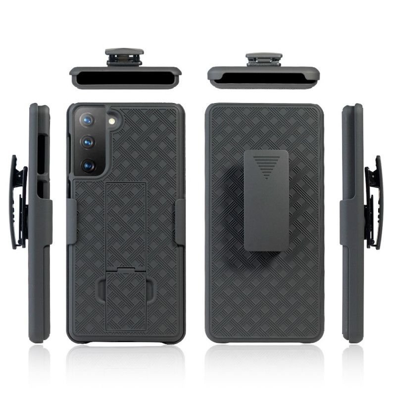 Deksel Samsung Galaxy S21 Plus 5G Mobildeksel Klipsfinger