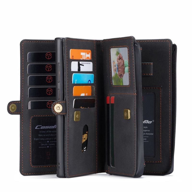 Folio Deksel for Samsung Galaxy S21 Plus 5G Svart Avtakbart Skallkaseme