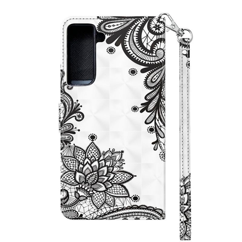 Folio Deksel Samsung Galaxy S21 Plus 5G Liten Blonder
