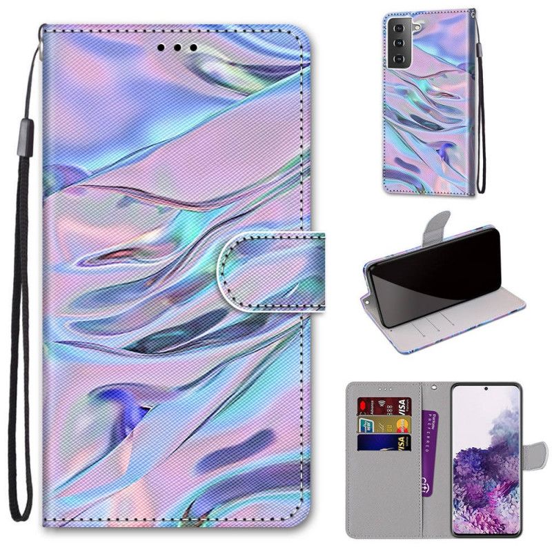 Folio Deksel Samsung Galaxy S21 Plus 5G Som Maling