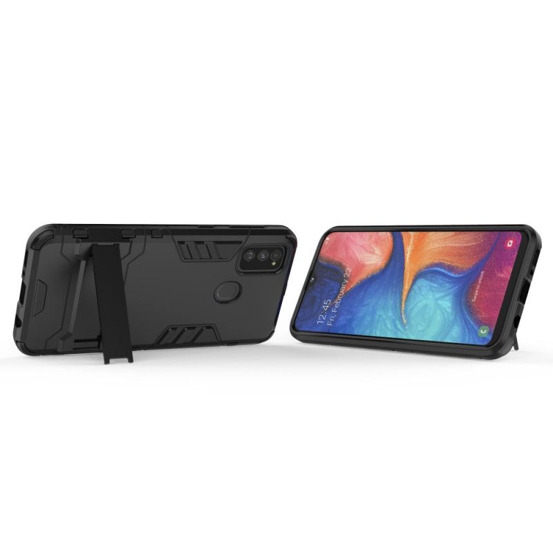 Deksel Samsung Galaxy M21 Svart Ultrabestandig Tunge