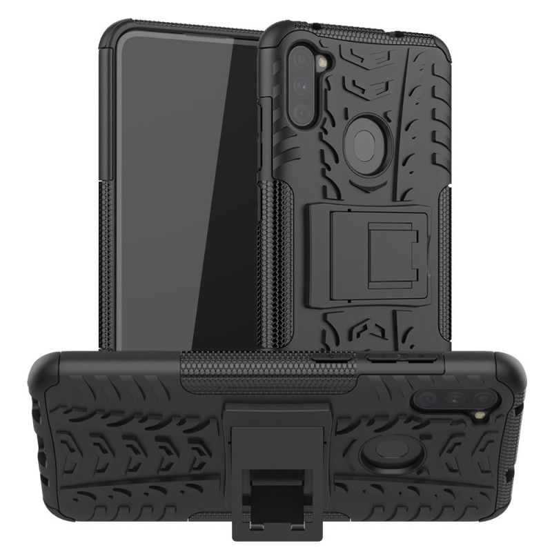 Deksel for Samsung Galaxy M11 Svart Ultrabestandig Premium