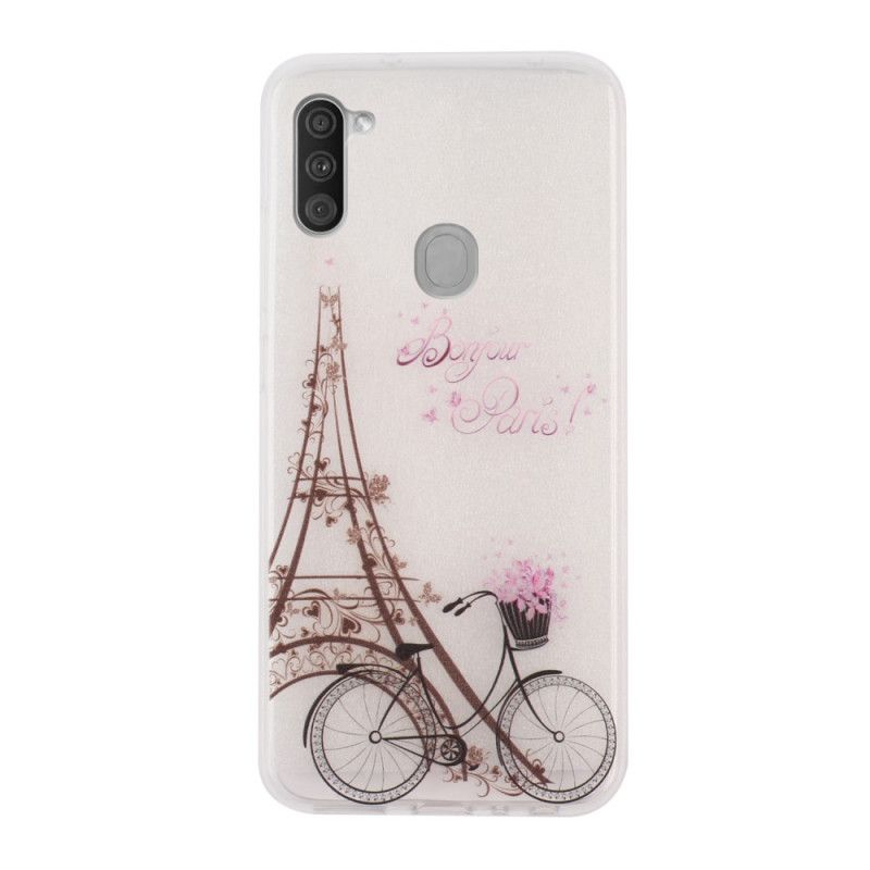 Deksel Samsung Galaxy M11 Gjennomsiktig Hei Paris