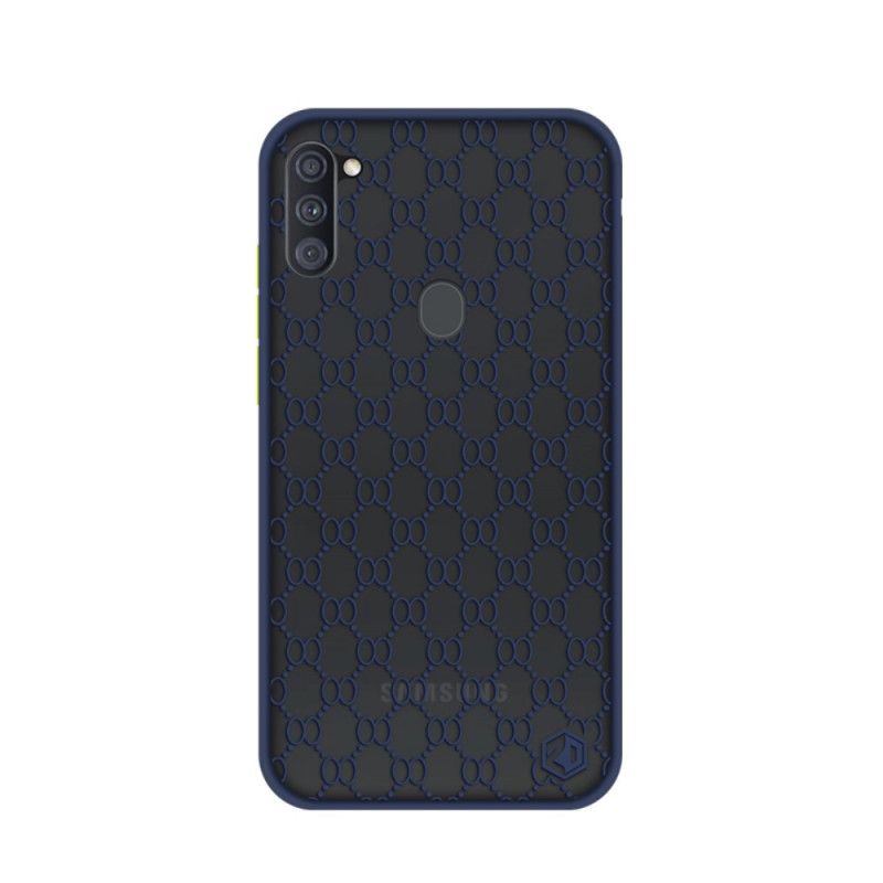 Deksel Samsung Galaxy M11 Svart Mobildeksel Furudun Serie Ii Pinwuyo