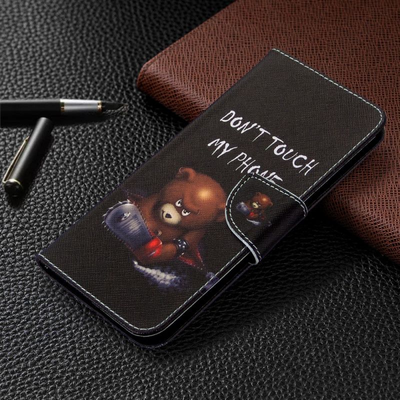 Folio Deksel Samsung Galaxy M11 Farlig Bjørn Anti-fall