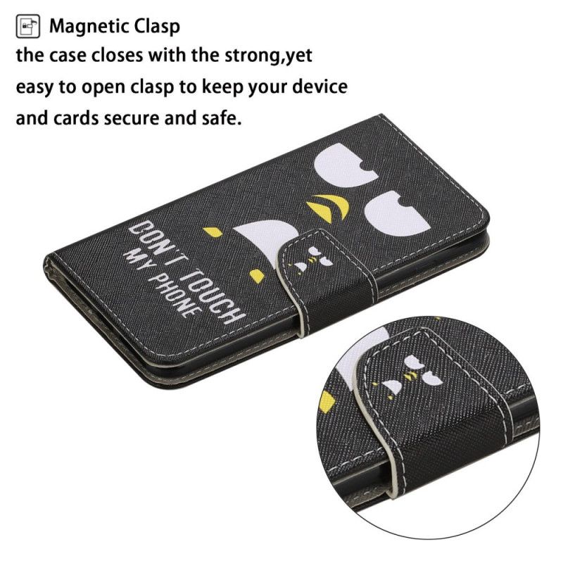 Folio Deksel Samsung Galaxy M11 Ny. Ikke Rør Telefonen Min Anti-fall
